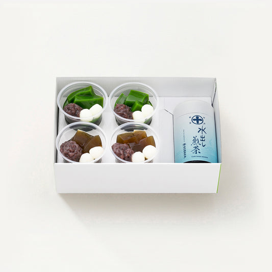 生茶ゼリイ2種・水出し煎茶詰合せ
